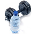 Water and weights